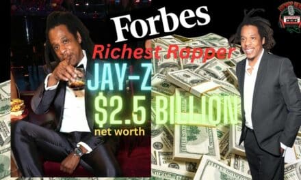 Jay-Z Is Richest Rapper With $2.5 Billion Net Worth