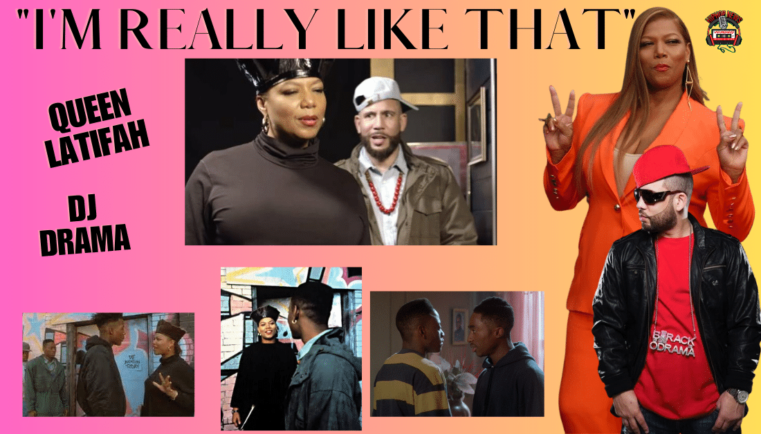 Queen Latifah & Dj Drama Recreate Juice Video