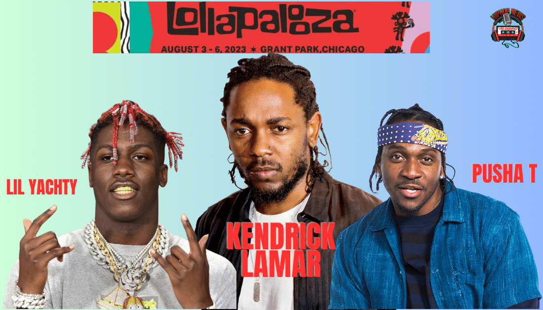 Kendrick Lamar Is Headlining At 2023 Lollapalooza