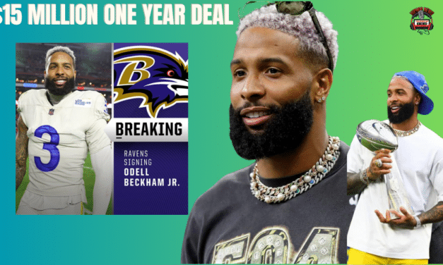 Odell Beckham Agrees To $15M Ravens 1 -Year Deal