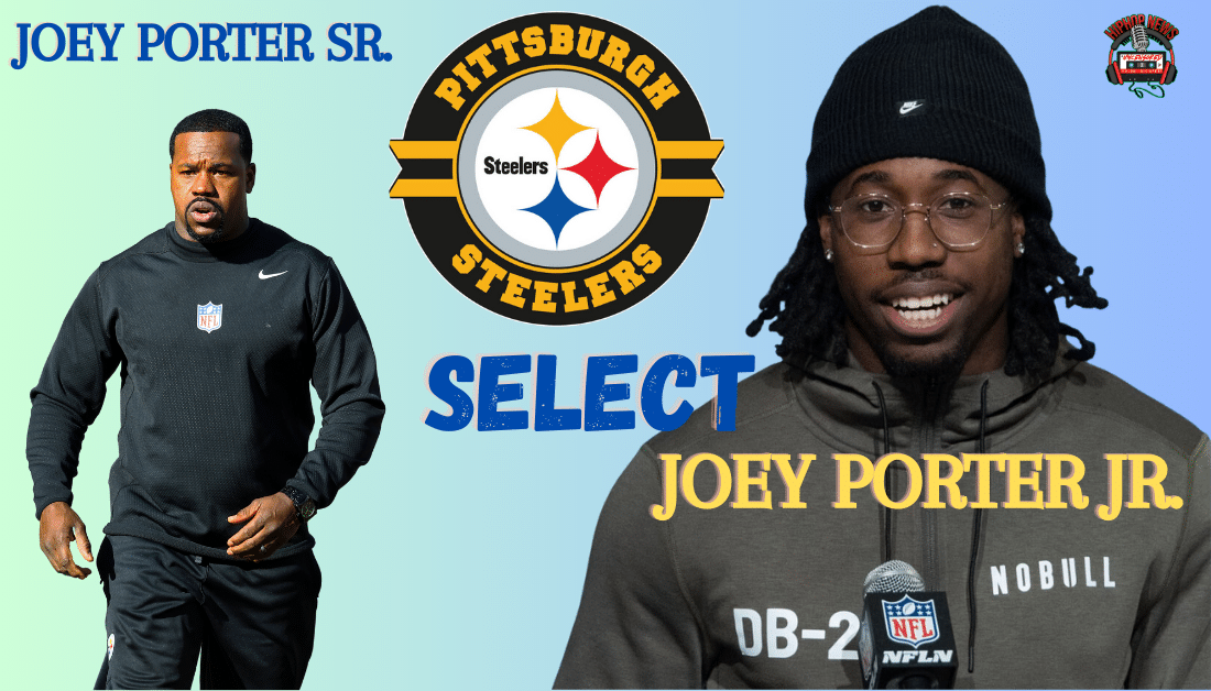 Steelers Select Joey Porter Jr.24 Years After Porter Sr.