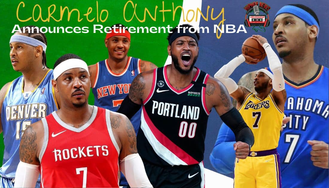 Carmelo Anthony Announces NBA Retirement