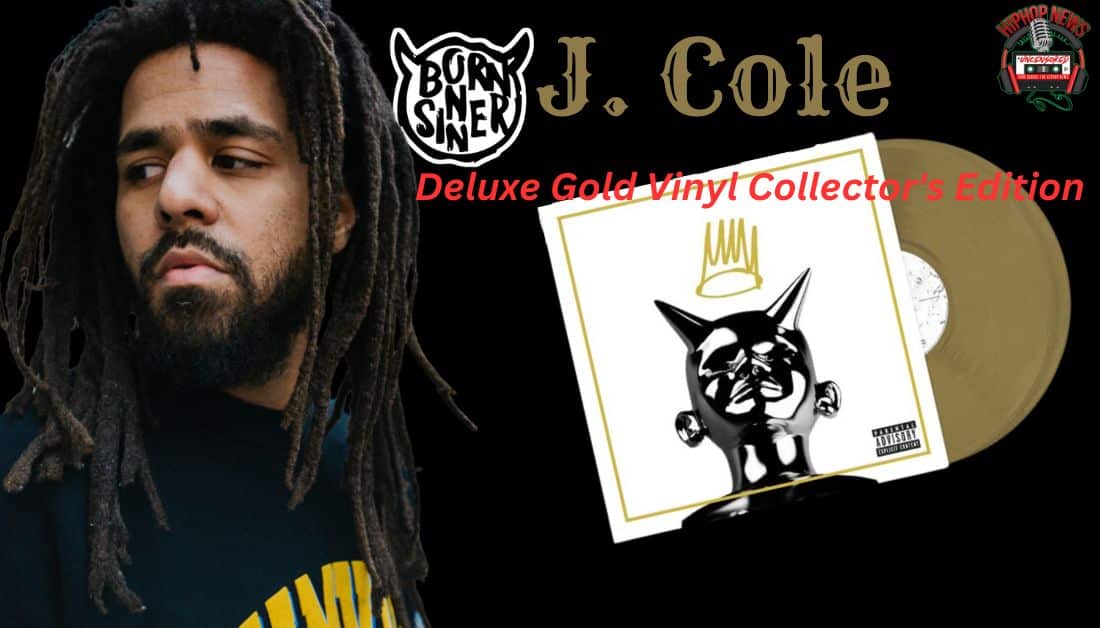 J. Cole’s ‘Born Sinner’ Gets Gold Vinyl On 10th Anniversary