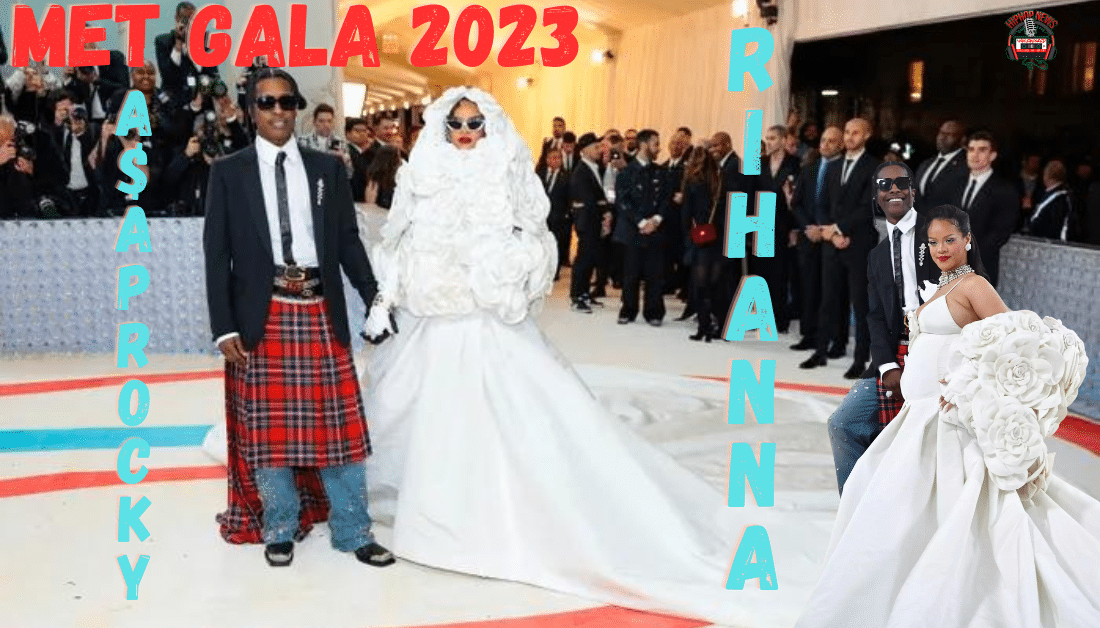 Rihanna Was A Vision In White At Met Gala