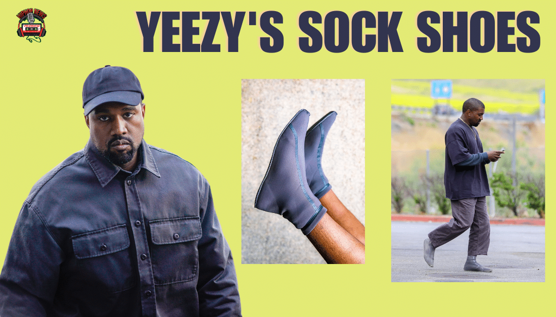 Kanye West Unveils New Sock Shoe Line