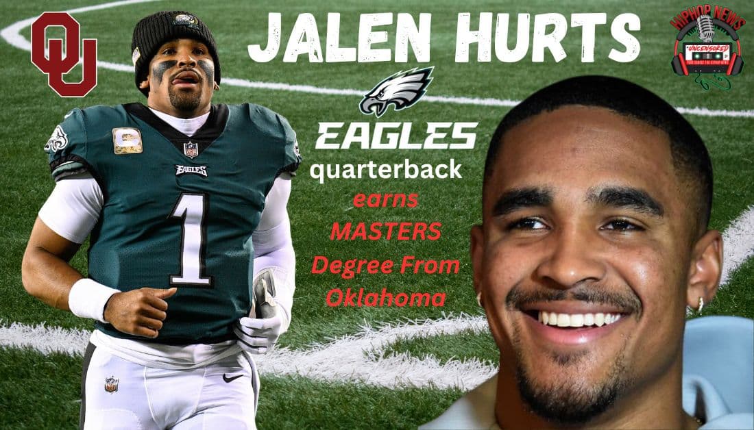 Jalen Hurts Earns Masters Degree
