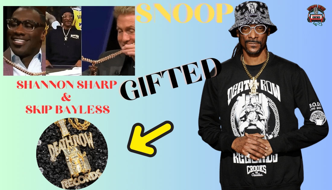 Snoop Gifts Shannon Sharp & Skip Bayless Death Row Chains