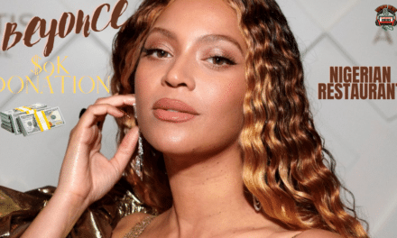 Beyonce Donates Nearly $9K To Nigerian Restaurant