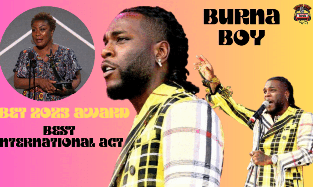 Burna Boy Takes Home Best International Act At BET 2023
