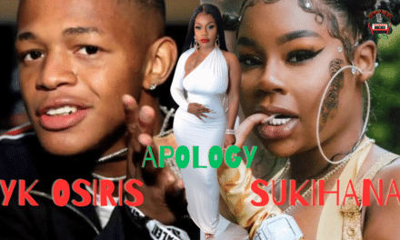 YK Osiris Apologizes To Sukihana For Forcibly Kissing Her