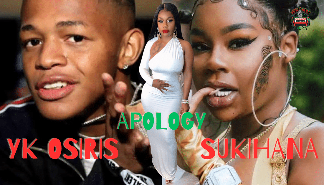 YK Osiris Apologizes To Sukihana For Forcibly Kissing Her