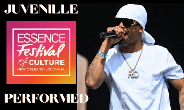 Rapper Juvenile Raises the Roof At Essence Fest 2023