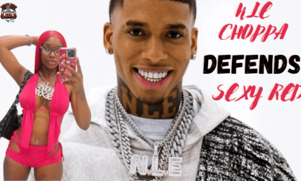 NLE Choppa Stands By Sexy Red Amidst Criticism