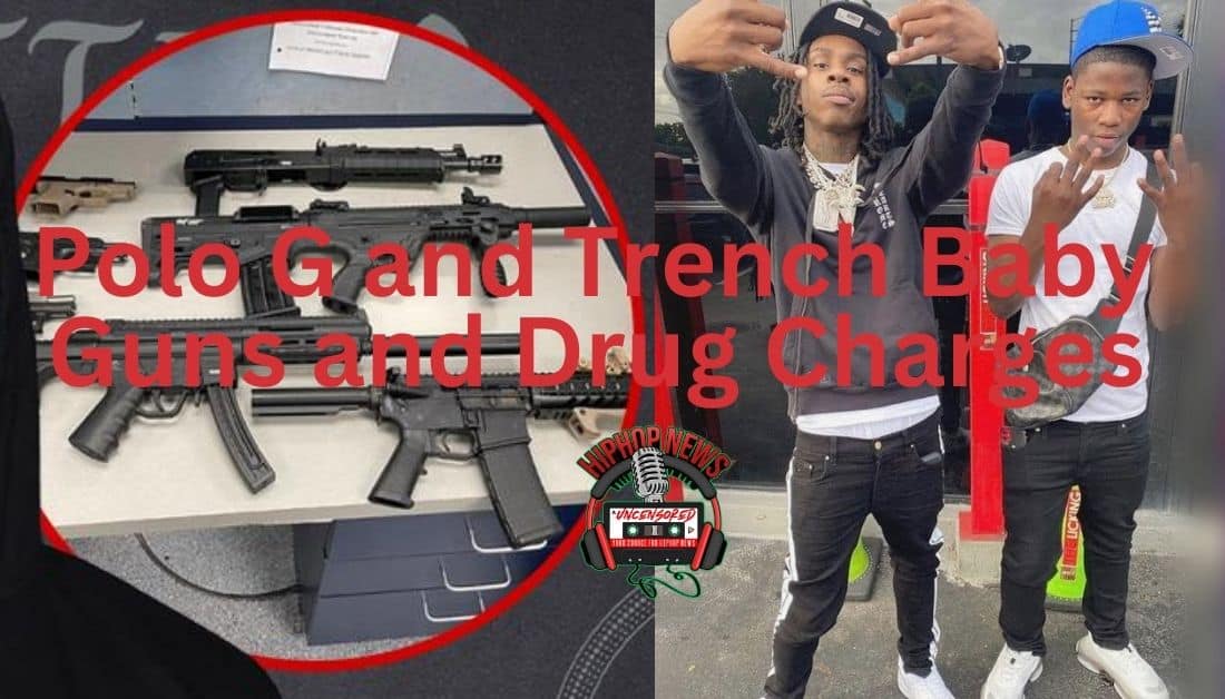 Polo G and Trench Baby Arrested: Guns and Drugs Seized in L.A. Raid