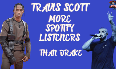 Travis Scott Dethrones Drake As Spotify’s Most Listened Artist