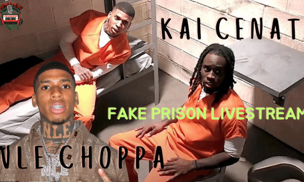 NLE Choppa Joins Kai Cenat Fake Jail Livestream