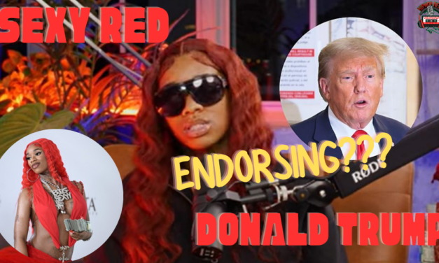 Rapper Sexy Red Supports Donald Trump’s Return To Office