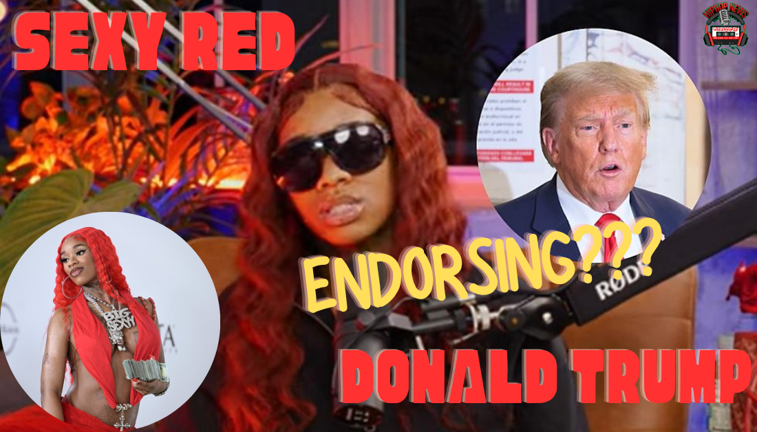 Rapper Sexy Red Supports Donald Trump’s Return To Office