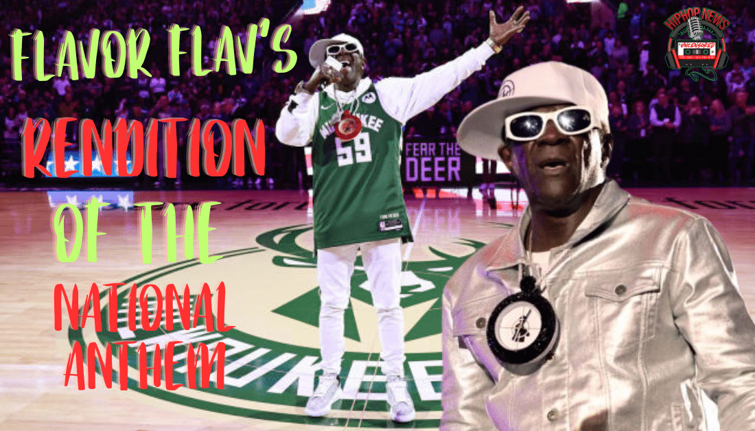 Flavor Flav’s National Anthem Performance Goes Viral