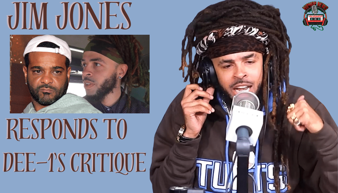 Rapper Jim Jones Rebukes Dee-1’s Critique Of His Music