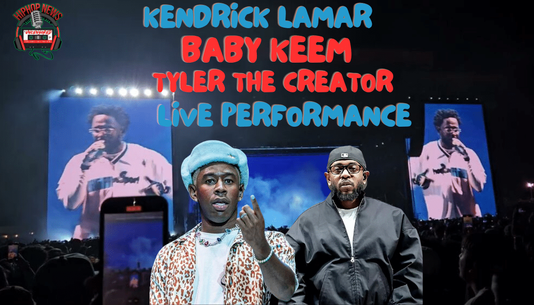 Kendrick Lamar & Baby Keem Unite With Tyler the Creator Live