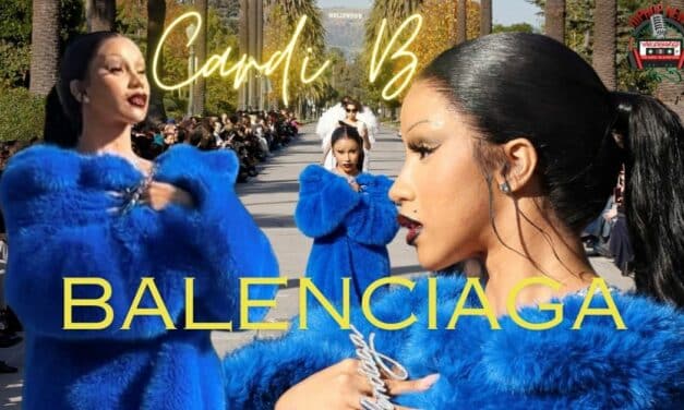 Cardi B: Dazzling Debut in Balenciaga – Fur & Fierce!
