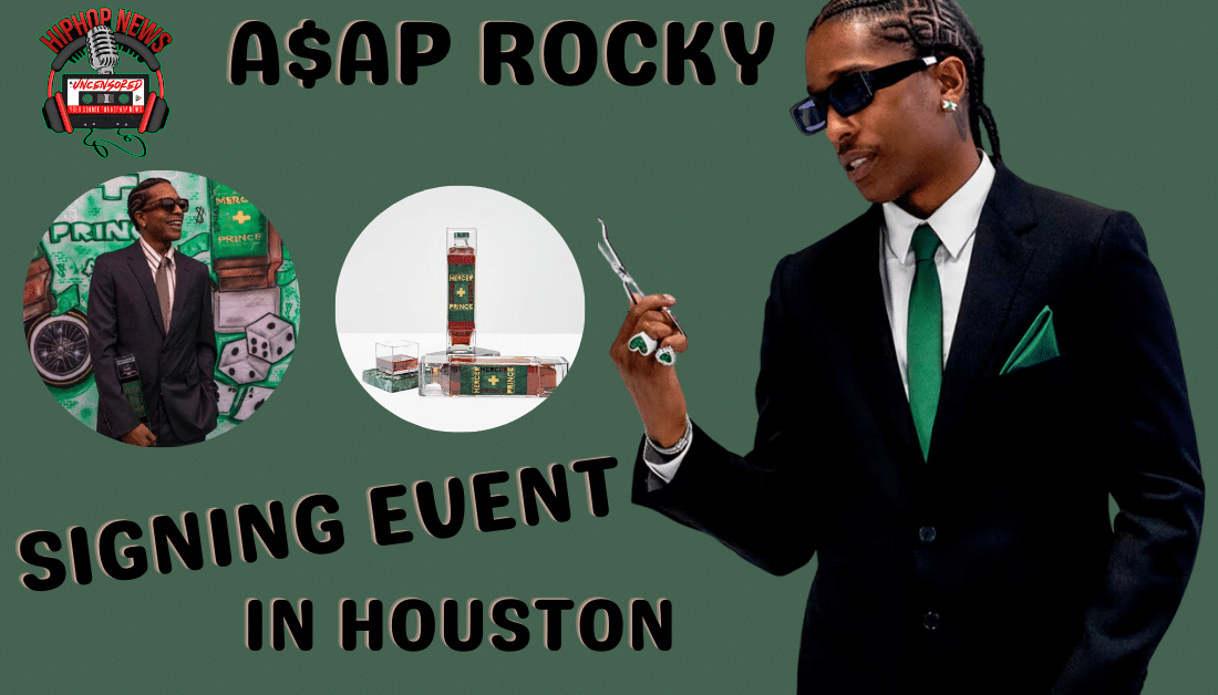 A$AP Rocky’s Mercer & Prince Bottle Signing Event In Houston