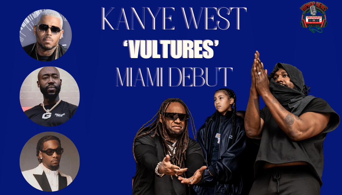 Kanye West & Ty Dolla’s ‘Vultures’ Album Debut In Miami