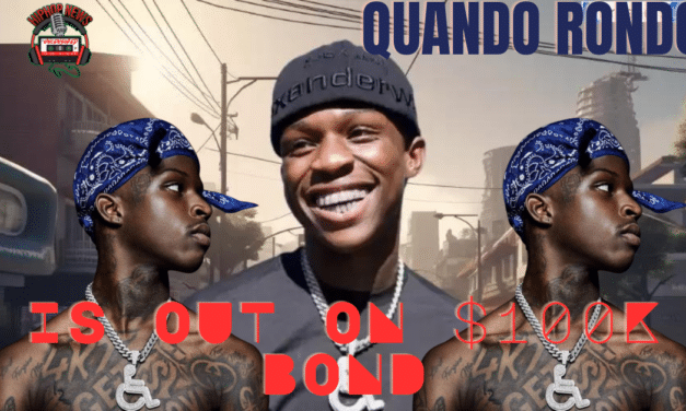 Quando Rondo Posted $100K Bond And He Is On House Arrest
