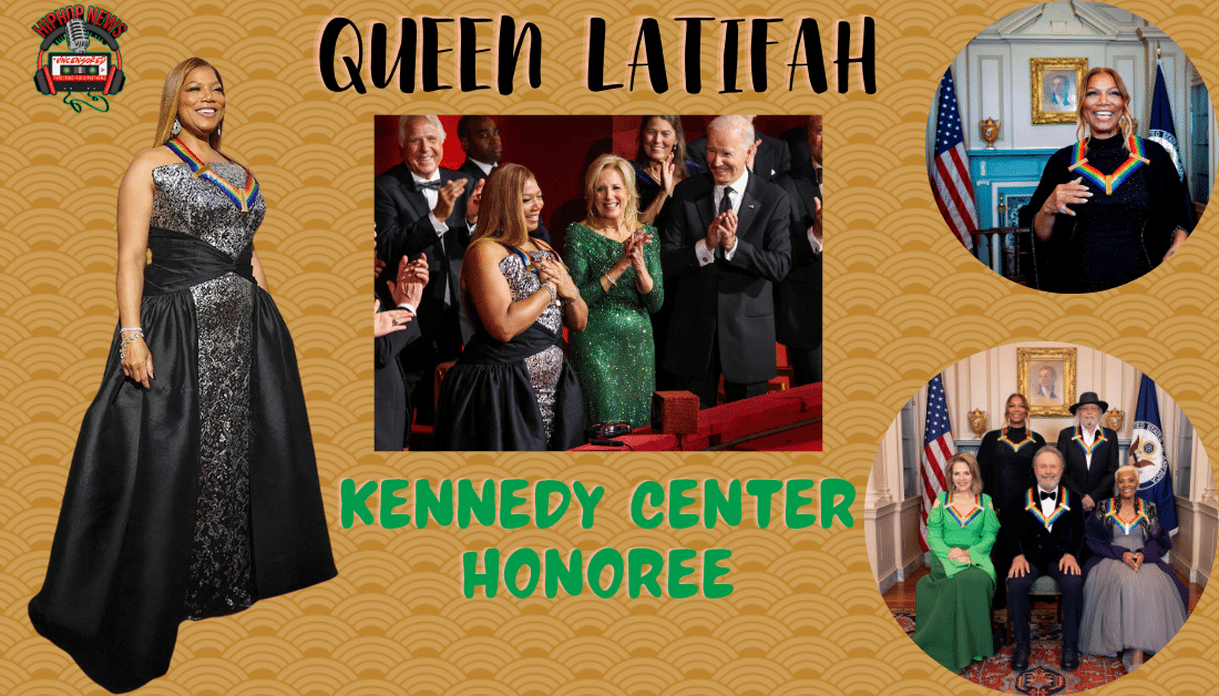 Queen Latifah Honored By President Biden At Kennedy Center