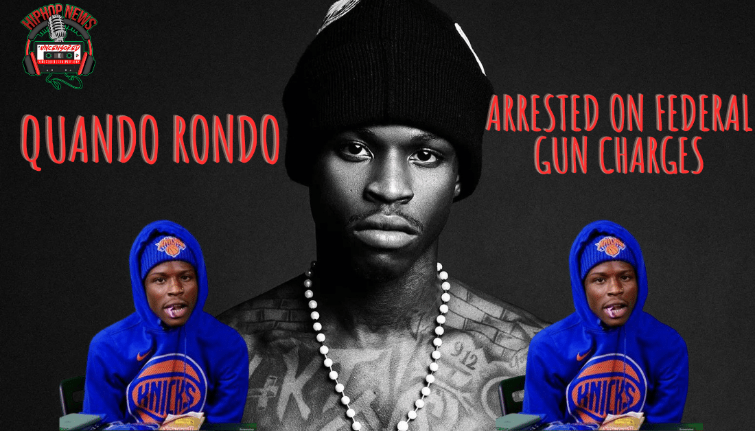 Rapper Quando Rondo Arrested by FBI On Federal Drug Charges