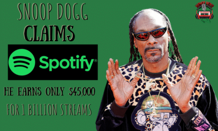 Snoop Dogg Discloses Meager Earnings: $45K For 1B Spotify Streams