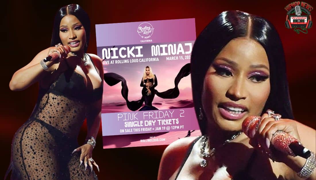 Nicki Minaj Announced As Rolling Loud’s ‘Pink Friday’ Headliner!!!