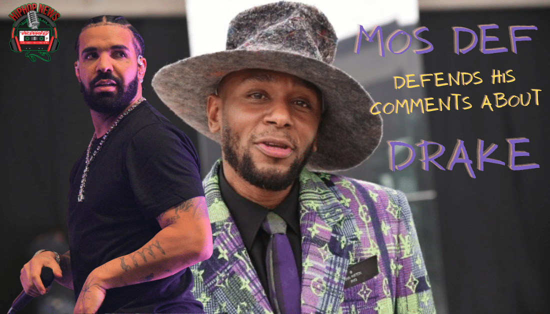 Mos Def Defends His Comments On Drake Being A Pop Artist