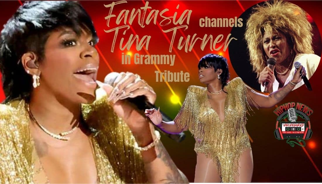 Fantasia Unleashes Iconic Tina Turner Tribute At Grammys!!!