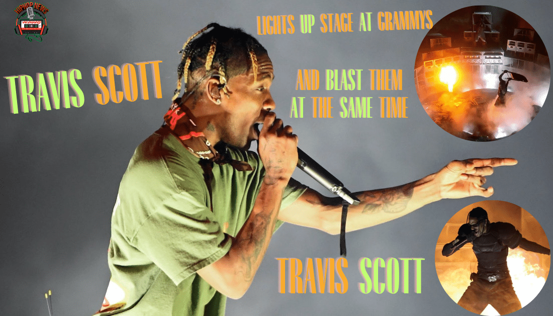 Travis Scott Vents During Grammy Performance Over’ Fe! n’ Snub