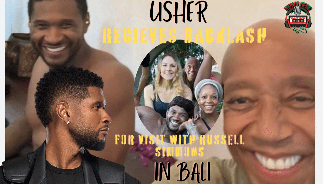 Singer Usher Receives Backlash For Visiting Russell Simmons