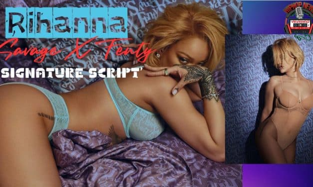 Rihanna Reveals Savage X Fenty ‘Signature Script’ Lingerie Line