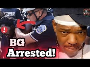 rapper bg arrested again