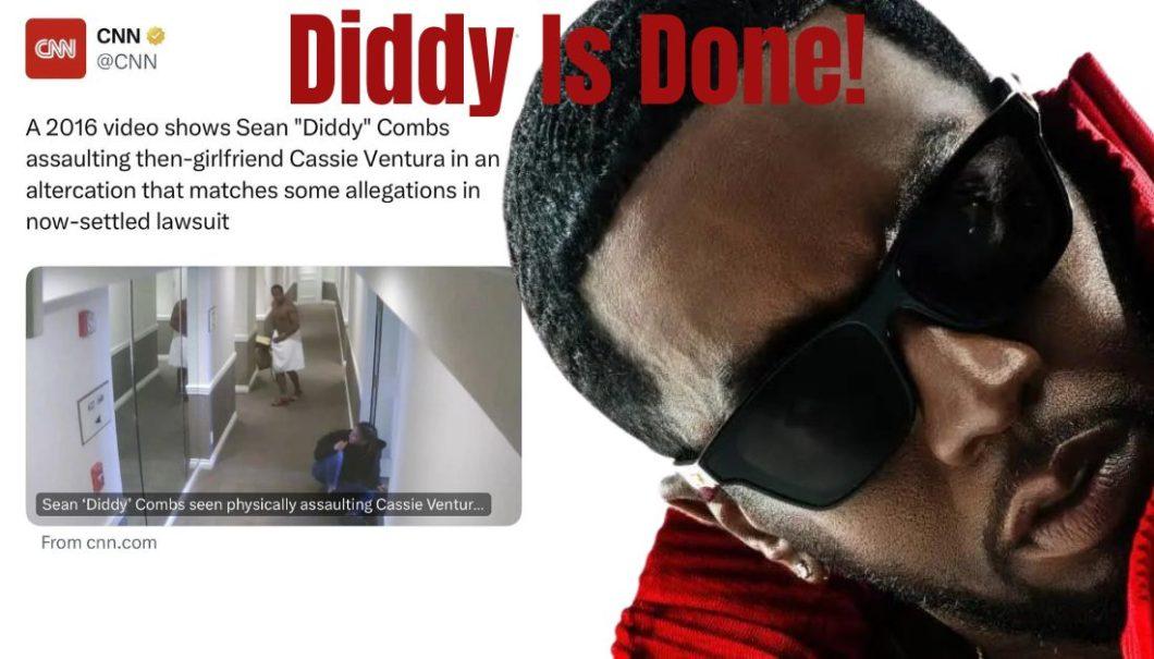 Diddy Caught on Camera Assaulting Cassie in 2016
