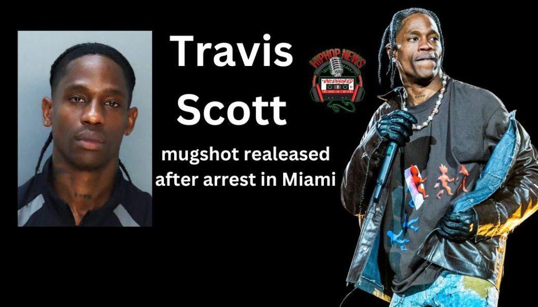 Travis Scott Mugshot Released After Arrest in Miami