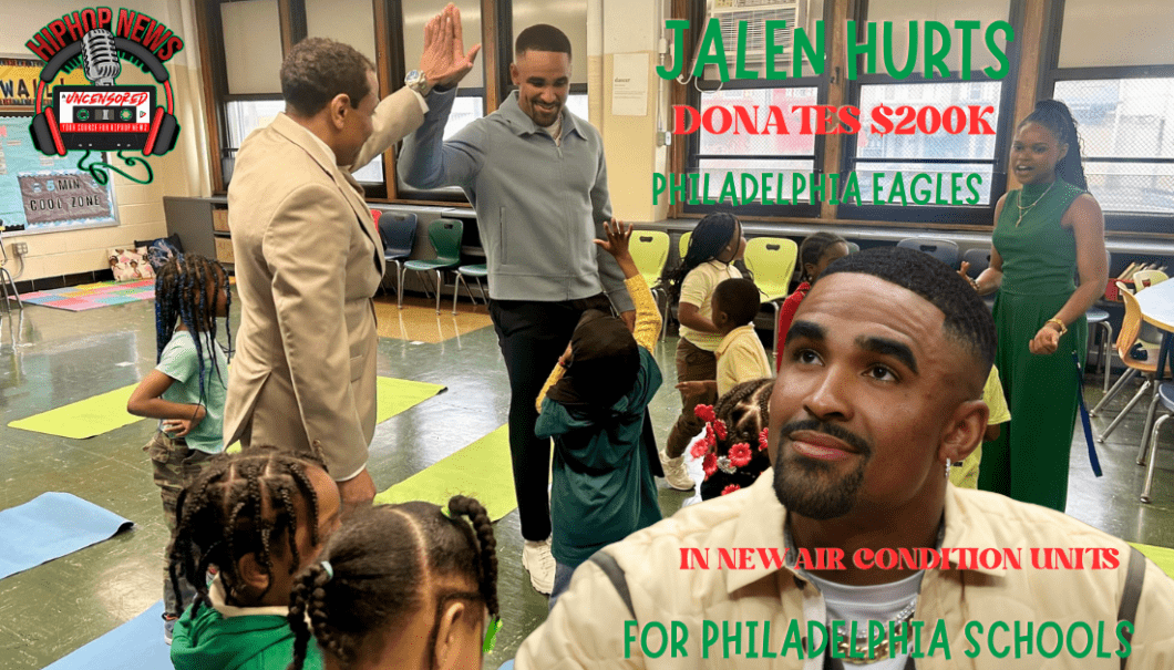 Jalen Hurts Donates $200K For Philadelphia AC Units