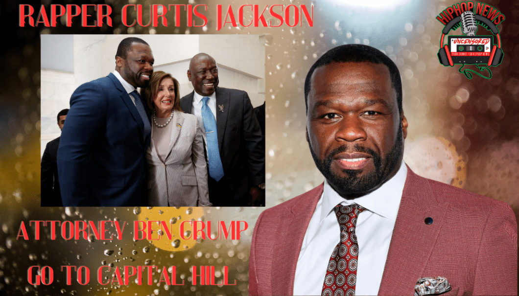 Rapper 50 Cent & Attorney Crump Visit White House