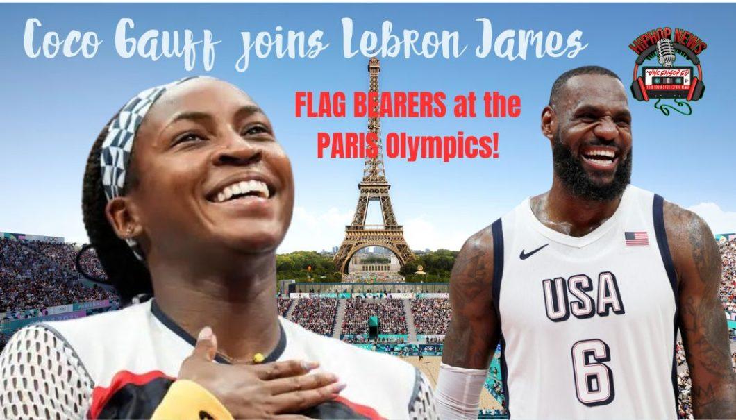 Dynamic Duo: Coco Gauff & LeBron James to Lead Team USA in 2024 Paris Olympics