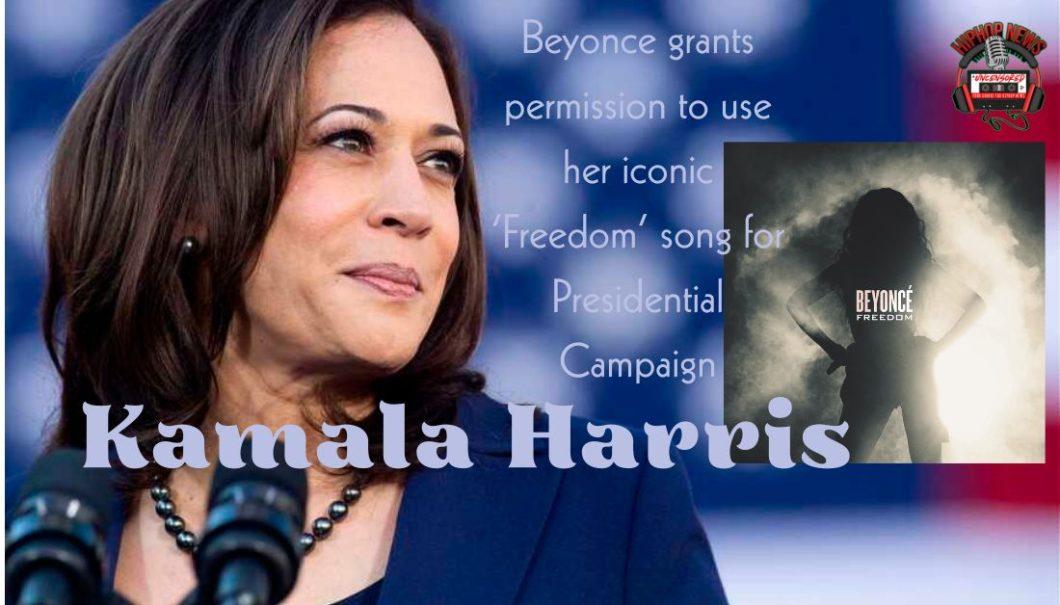 Kamala Harris Secures Beyonce’s ‘Freedom’ for Presidential Campaign