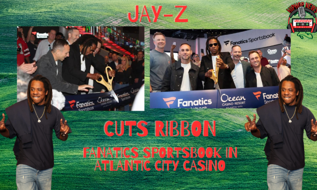 Jay-Z Cuts Ribbon On Fanatic SportsBook In Atlantic City