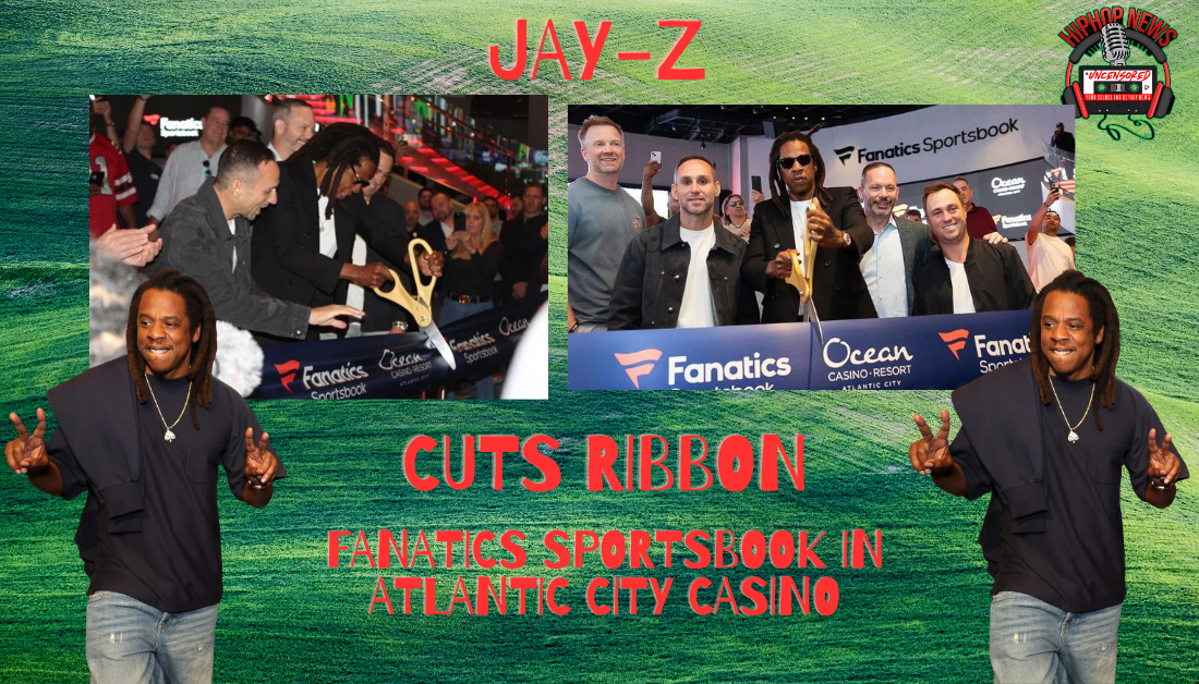 Jay-Z Cuts Ribbon On Fanatic SportsBook In Atlantic City