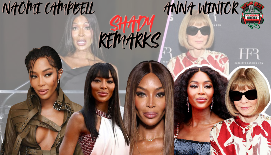 Naomi Campbell Claps Back At Anna Wintour During Her Acceptance Speech