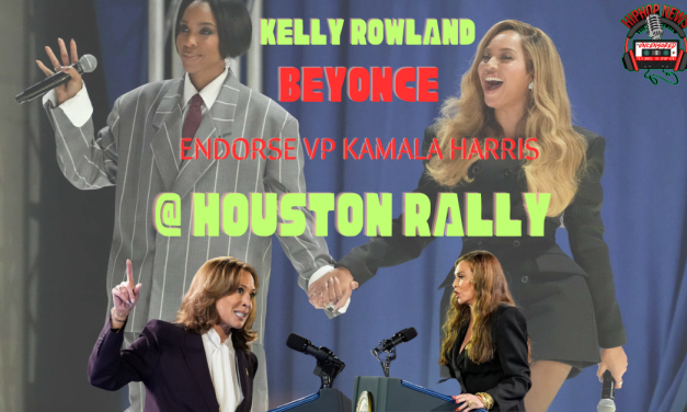 Beyoncé & Kelly Rowland Shine At VP Harris Houston Rally