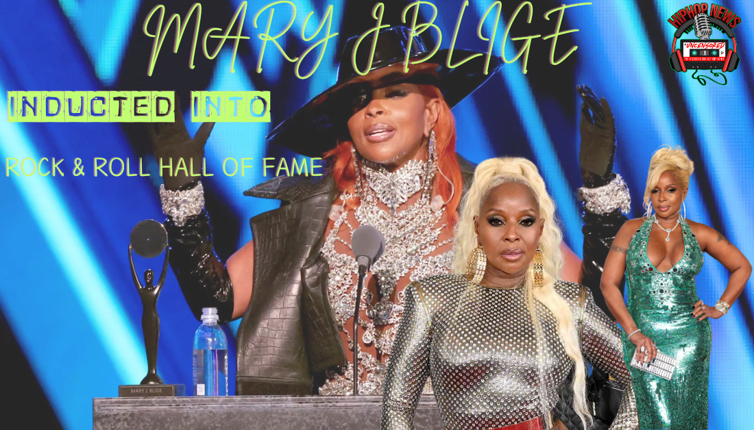 Mary J Blige Was Inducted Into The Rock & Roll Hall Of Fame